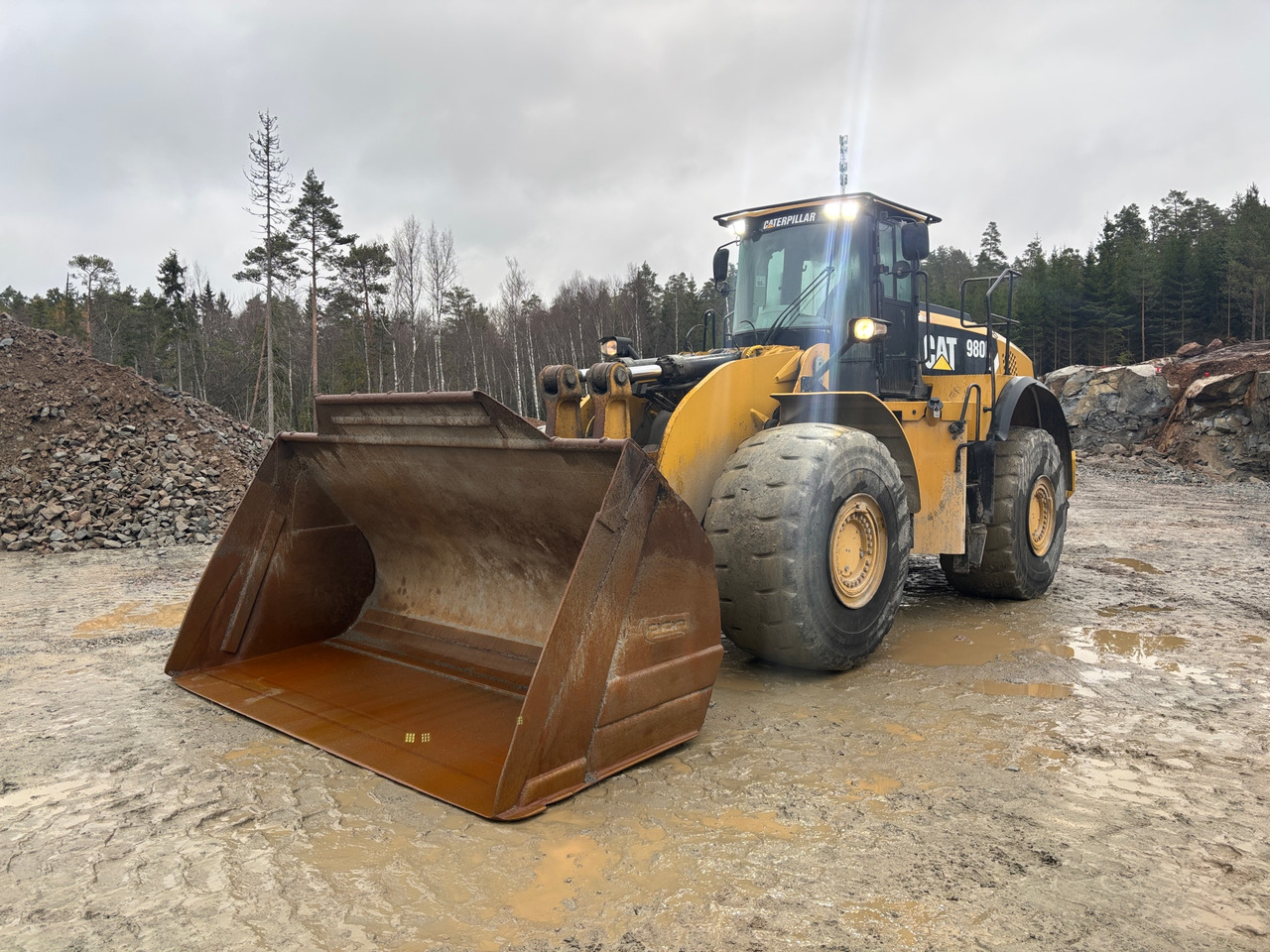 CAT 980K - Riteņu iekrāvējs: foto 1 CAT 980K - Riteņu iekrāvējs: foto 1