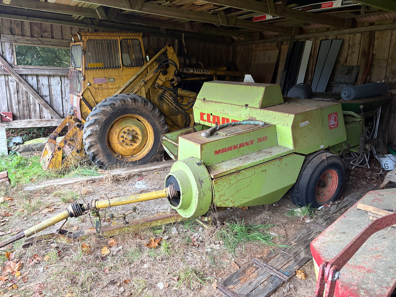 Claas Markant 50 - Rituļu prese: foto 1 Claas Markant 50 - Rituļu prese: foto 1