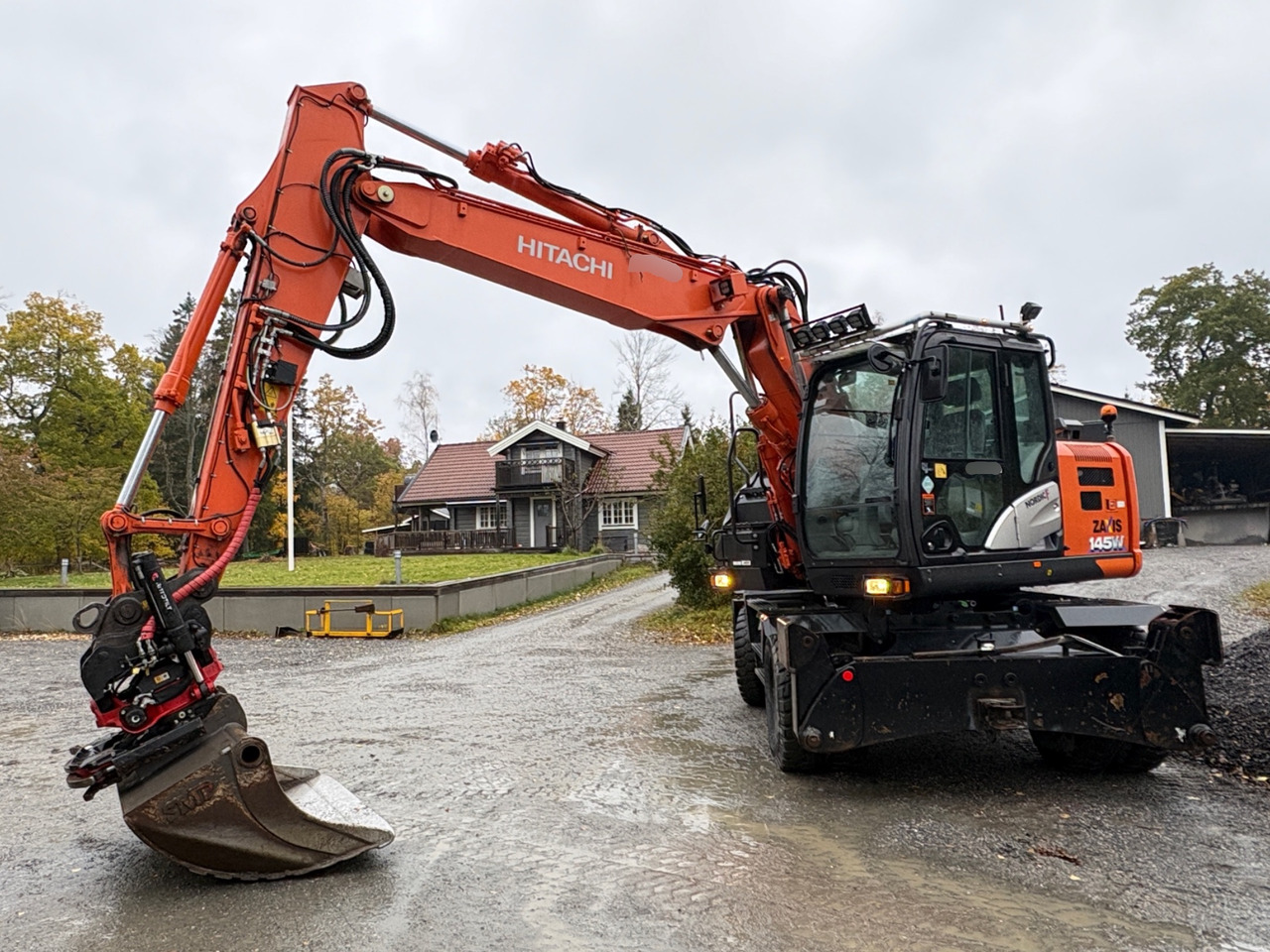 Hitachi ZX145W-6 - Ekskavators: foto 1 Hitachi ZX145W-6 - Ekskavators: foto 1