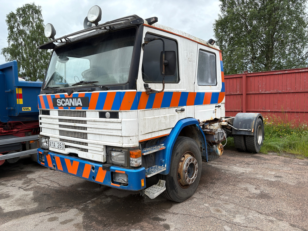 Scania P82M - Kravas automašīna: foto 1 Scania P82M - Kravas automašīna: foto 1