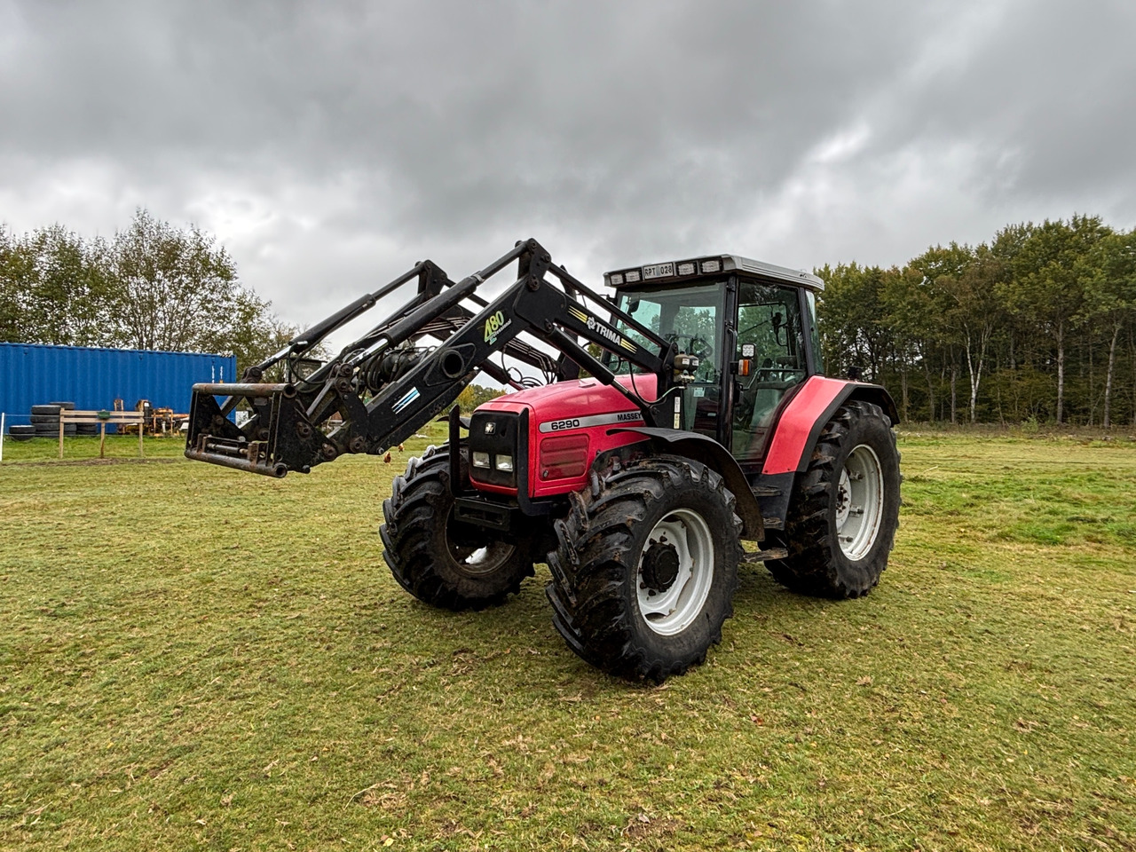 Massey Ferguson 6290 - Traktors: foto 1 Massey Ferguson 6290 - Traktors: foto 1