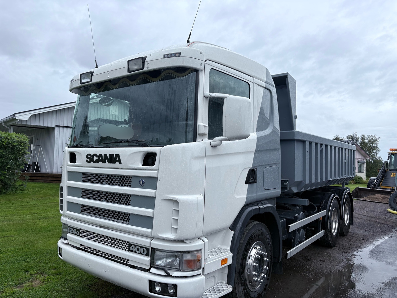 Scania 400 - Bortu kravas automašīna/ Platforma: foto 1 Scania 400 - Bortu kravas automašīna/ Platforma: foto 1