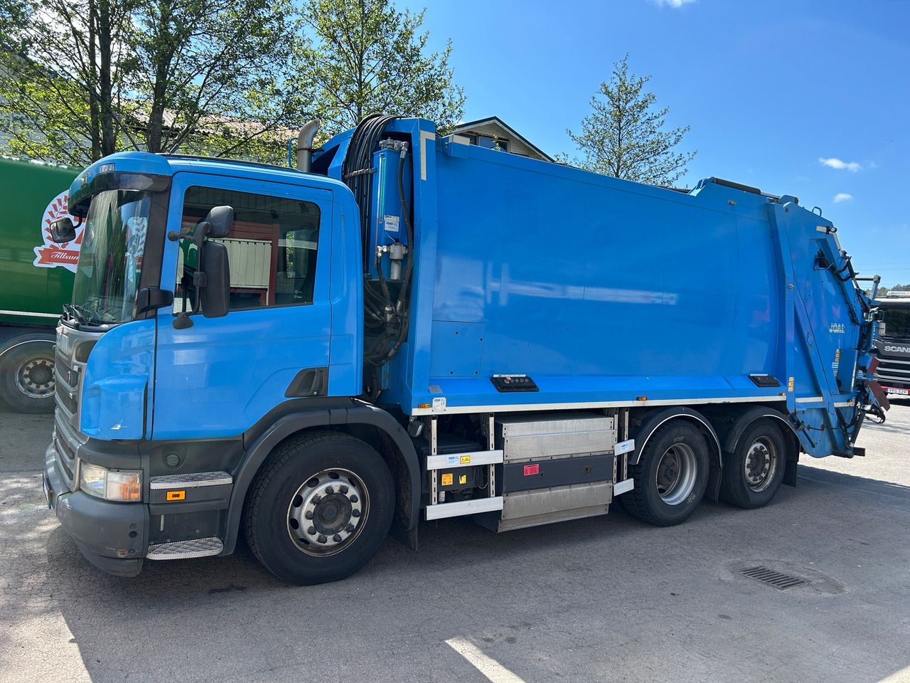Scania P340 - Atkritumu vedējs: foto 1 Scania P340 - Atkritumu vedējs: foto 1