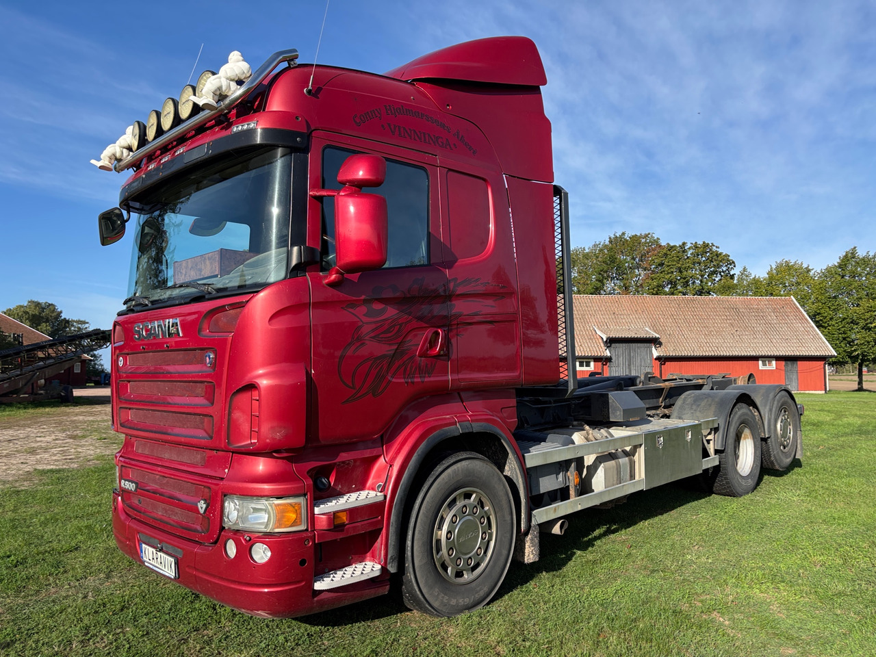Scania R500 - Pacēlājs ar āķi: foto 1 Scania R500 - Pacēlājs ar āķi: foto 1