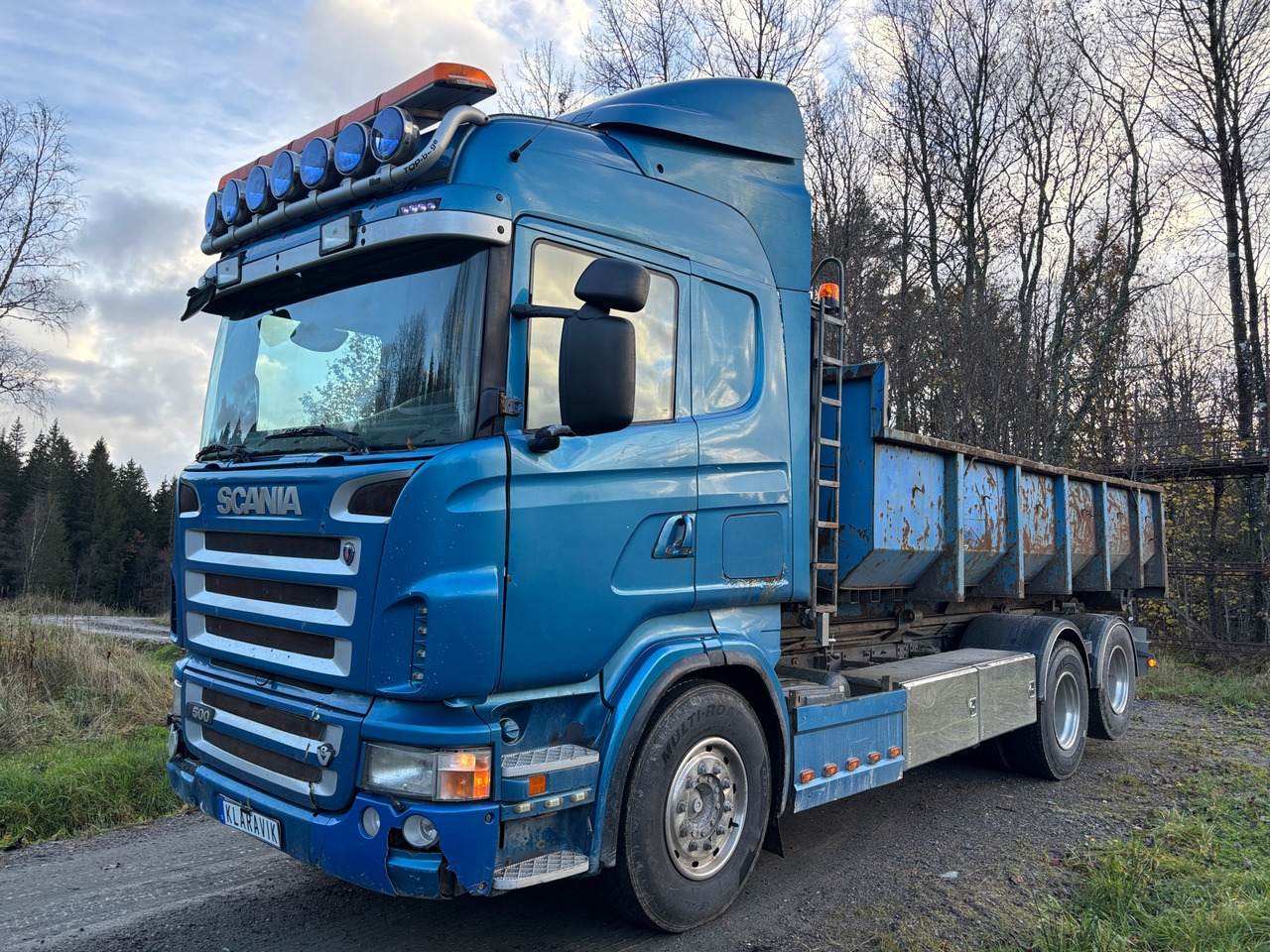 Scania R500 - Pacēlājs ar āķi: foto 1 Scania R500 - Pacēlājs ar āķi: foto 1