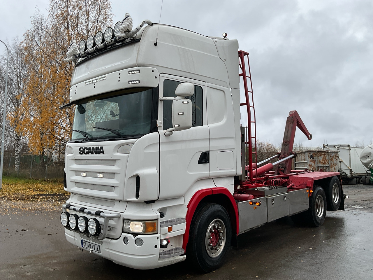 Scania R500 - Pacēlājs ar āķi: foto 1 Scania R500 - Pacēlājs ar āķi: foto 1