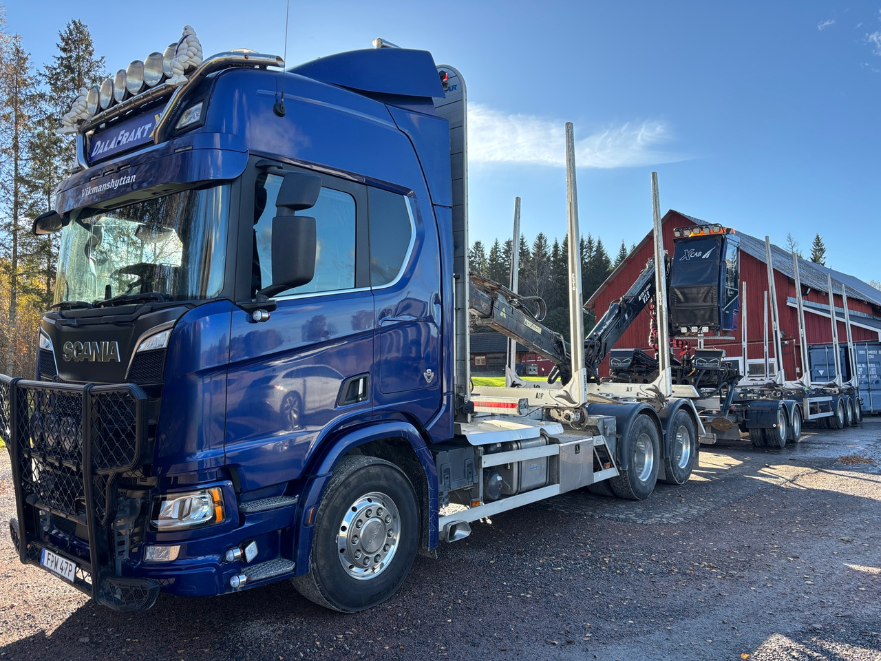 Scania R650 B 6X4 NB - Kokvedējs, Kravas auto ar manipulatoru: foto 1 Scania R650 B 6X4 NB - Kokvedējs, Kravas auto ar manipulatoru: foto 1