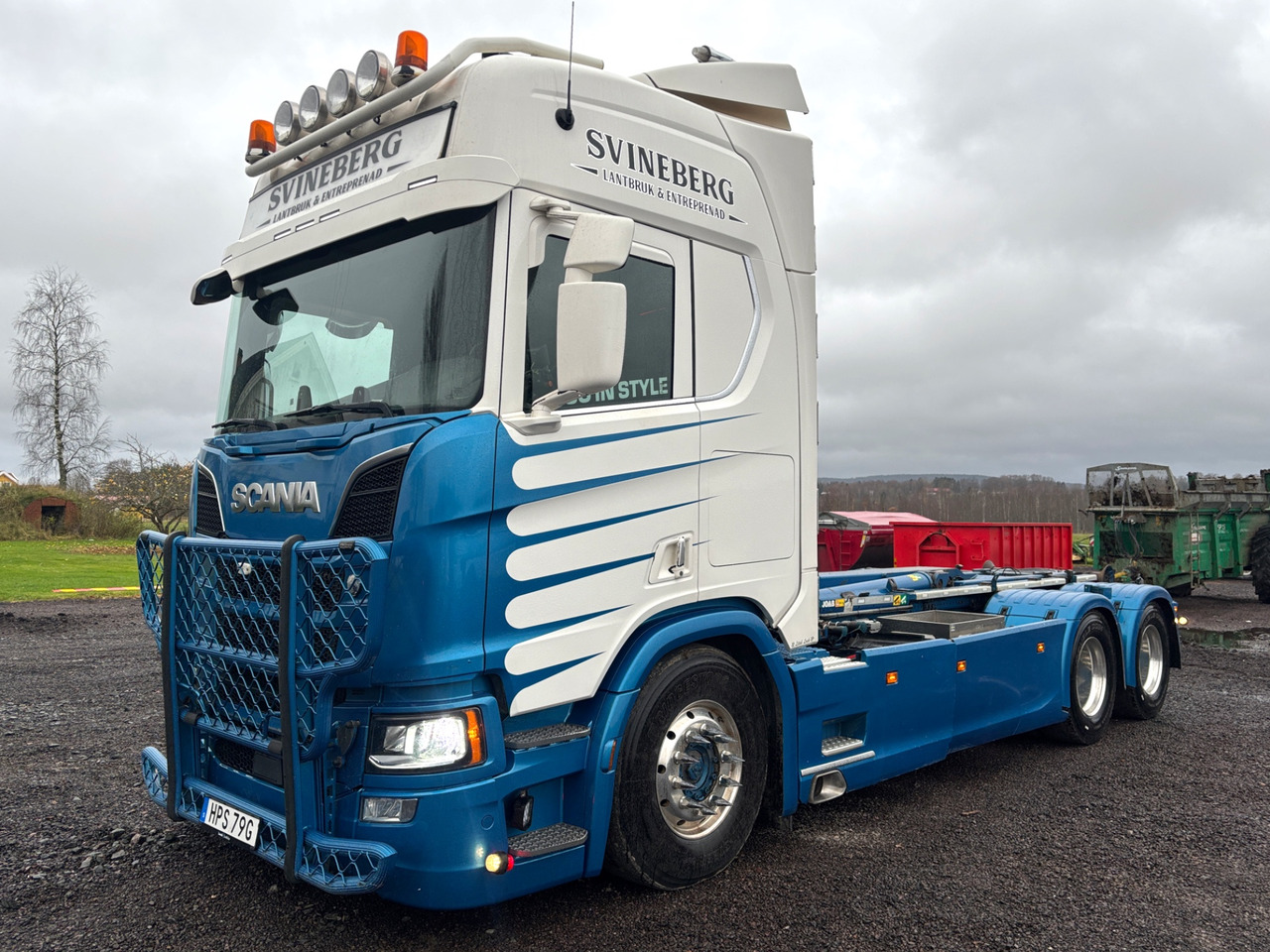 Scania R650 - Pacēlājs ar āķi: foto 1 Scania R650 - Pacēlājs ar āķi: foto 1