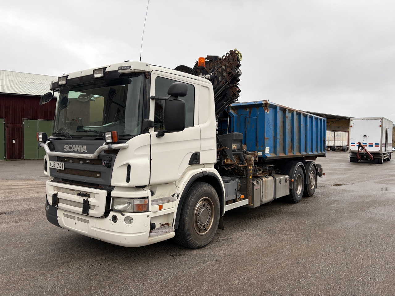 Scania - Pacēlājs ar āķi: foto 1 Scania - Pacēlājs ar āķi: foto 1