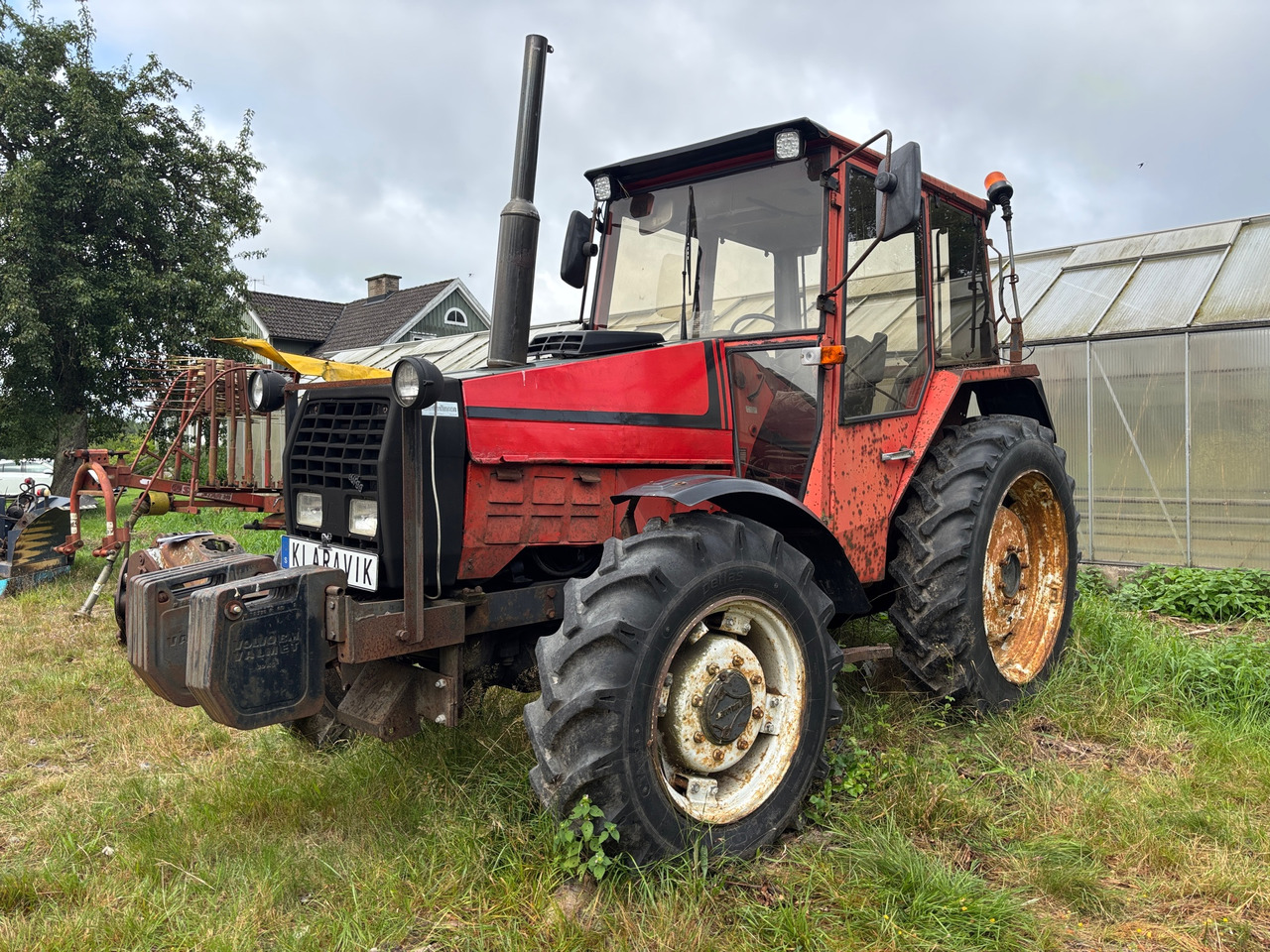 Volvo BM Valmet 605 - Traktors: foto 1 Volvo BM Valmet 605 - Traktors: foto 1