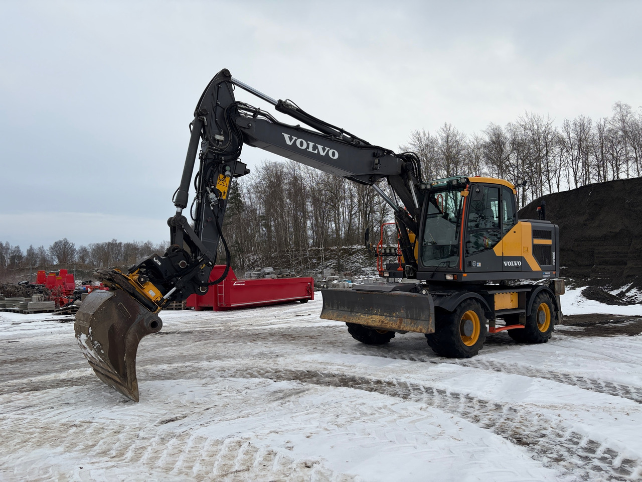 Volvo EW160E - Ekskavators: foto 1 Volvo EW160E - Ekskavators: foto 1