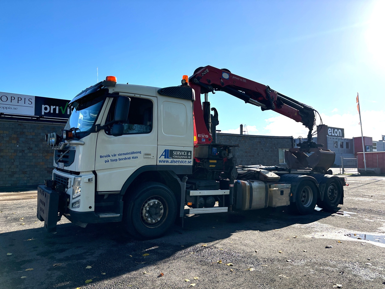 Volvo FM12 - Kravas auto ar manipulatoru: foto 1 Volvo FM12 - Kravas auto ar manipulatoru: foto 1