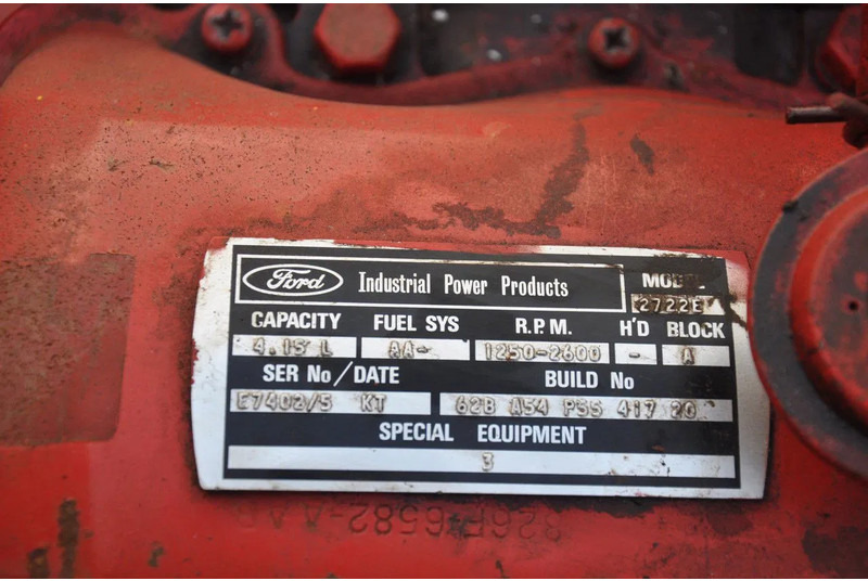 Diversen VAS FIREPUMP FORD MOTOR 90 M3 EN 8 BAR - Ūdens sūknis: foto 4 Diversen VAS FIREPUMP FORD MOTOR 90 M3 EN 8 BAR - Ūdens sūknis: foto 4