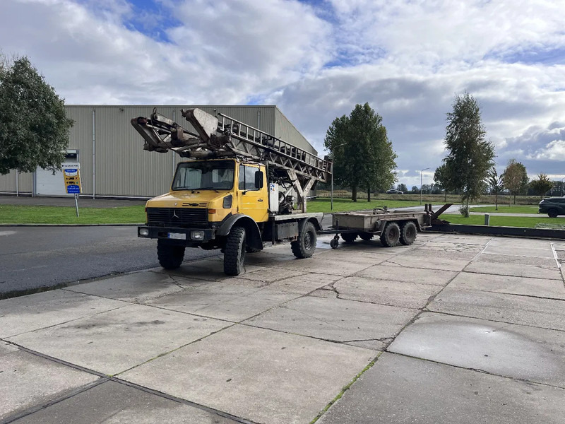 Mercedes-Benz Unimog U1250 Well Drill Brunnenbohr gerat - Urbšanas mašīna: foto 1 Mercedes-Benz Unimog U1250 Well Drill Brunnenbohr gerat - Urbšanas mašīna: foto 1