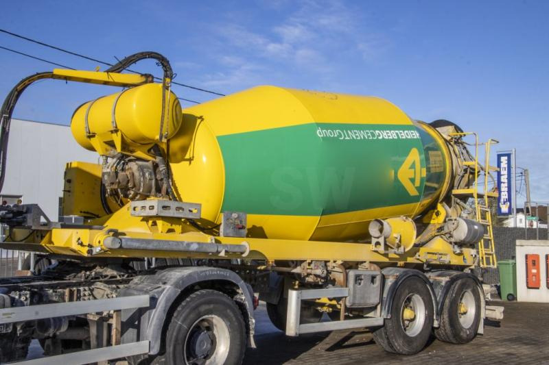 DE BUF MIXER/MALAXEUR/MISCHER-10M3 (gestuurd/gelenkt/dir./steering) - Betona maisītājs puspiekabe: foto 1 DE BUF MIXER/MALAXEUR/MISCHER-10M3 (gestuurd/gelenkt/dir./steering) - Betona maisītājs puspiekabe: foto 1