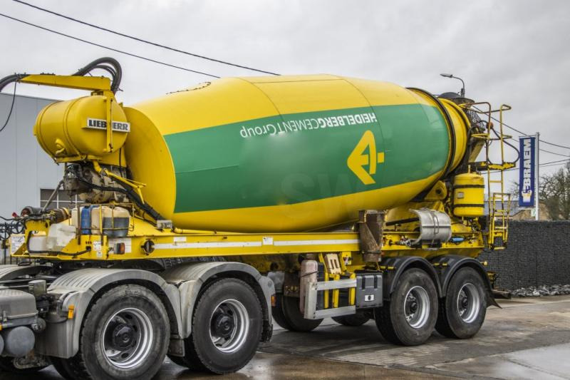 Liebherr LIEBHERR BETON MIXER/MALAXEUR/MISCHER-12M³ - Betona maisītājs puspiekabe: foto 1 Liebherr LIEBHERR BETON MIXER/MALAXEUR/MISCHER-12M³ - Betona maisītājs puspiekabe: foto 1