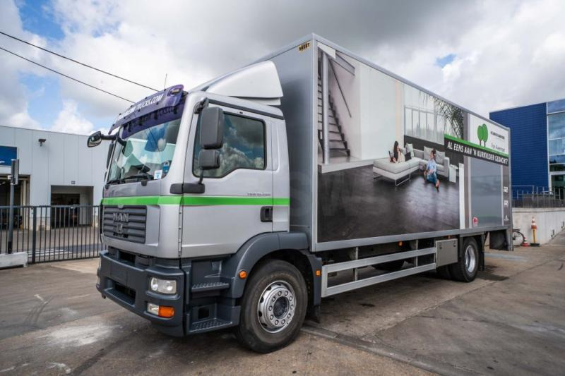 MAN TGM 18.280 BL+DHOLLANDIA 1500KG - Kravas automašīna ar slēgto virsbūvi: foto 1 MAN TGM 18.280 BL+DHOLLANDIA 1500KG - Kravas automašīna ar slēgto virsbūvi: foto 1