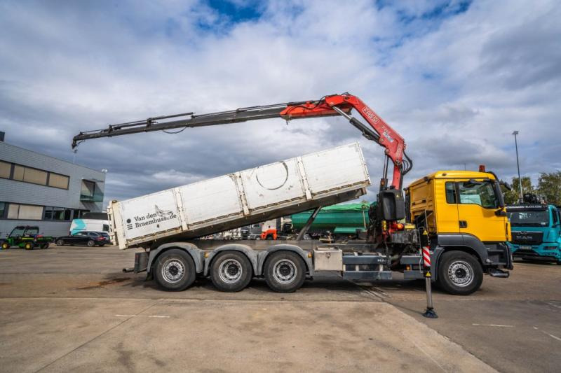 MAN TGS 32.400 BL + Fassi 245A/5x - Kravas automašīna pašizgāzējs, Kravas auto ar manipulatoru: foto 3 MAN TGS 32.400 BL + Fassi 245A/5x - Kravas automašīna pašizgāzējs, Kravas auto ar manipulatoru: foto 3