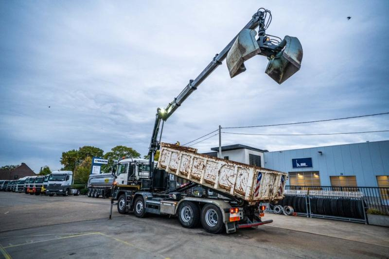MAN TGS 32.420 BL + HIAB X-HIDUO 188/3x - Pacēlājs ar āķi, Kravas auto ar manipulatoru: foto 5 MAN TGS 32.420 BL + HIAB X-HIDUO 188/3x - Pacēlājs ar āķi, Kravas auto ar manipulatoru: foto 5