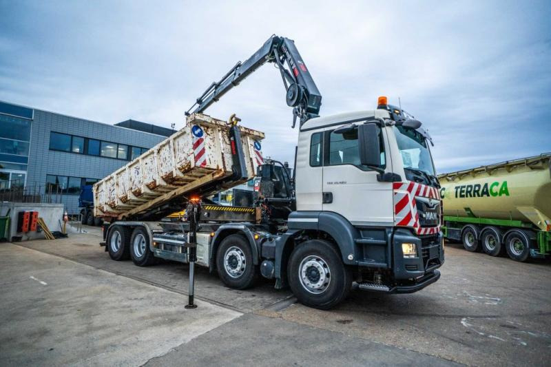 MAN TGS 32.420 BL + HIAB X-HIDUO 188/3x - Pacēlājs ar āķi, Kravas auto ar manipulatoru: foto 2 MAN TGS 32.420 BL + HIAB X-HIDUO 188/3x - Pacēlājs ar āķi, Kravas auto ar manipulatoru: foto 2