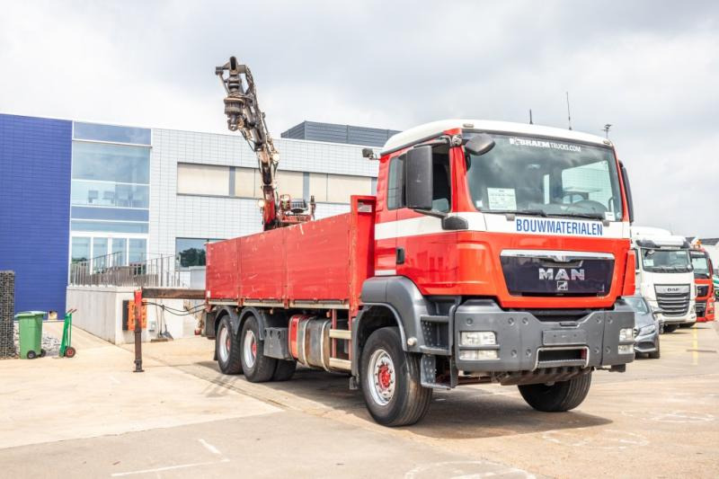 MAN TGS 33.360 BB + KENNIS 16 T/M -3XHYDR. - Bortu kravas automašīna/ Platforma, Kravas auto ar manipulatoru: foto 2 MAN TGS 33.360 BB + KENNIS 16 T/M -3XHYDR. - Bortu kravas automašīna/ Platforma, Kravas auto ar manipulatoru: foto 2
