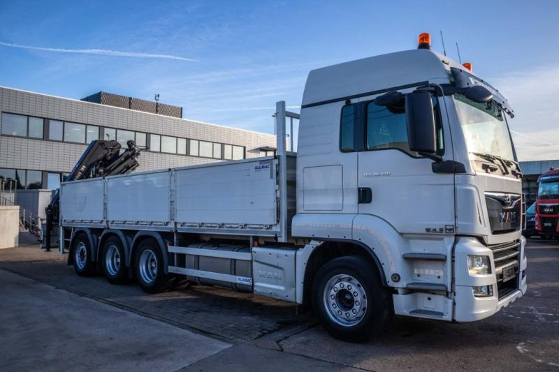 MAN TGS 35.420 BL-8X4-4 +HIAB 188 E-2 - Bortu kravas automašīna/ Platforma, Kravas auto ar manipulatoru: foto 2 MAN TGS 35.420 BL-8X4-4 +HIAB 188 E-2 - Bortu kravas automašīna/ Platforma, Kravas auto ar manipulatoru: foto 2