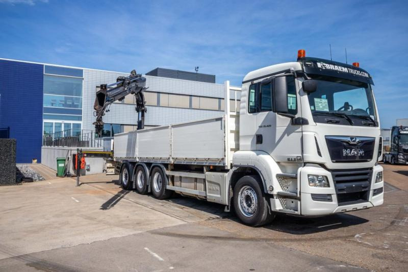 MAN TGS 35.420 BL-8x4-4+HIAB 188 E-2 - Bortu kravas automašīna/ Platforma, Kravas auto ar manipulatoru: foto 2 MAN TGS 35.420 BL-8x4-4+HIAB 188 E-2 - Bortu kravas automašīna/ Platforma, Kravas auto ar manipulatoru: foto 2