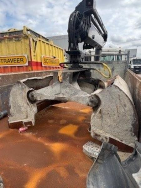 Kravas automašīna pašizgāzējs, Kravas auto ar manipulatoru MAN TGS 35.460 BL - HIAB X-HIDUO 228 E-3 (DAMAGED): foto 10