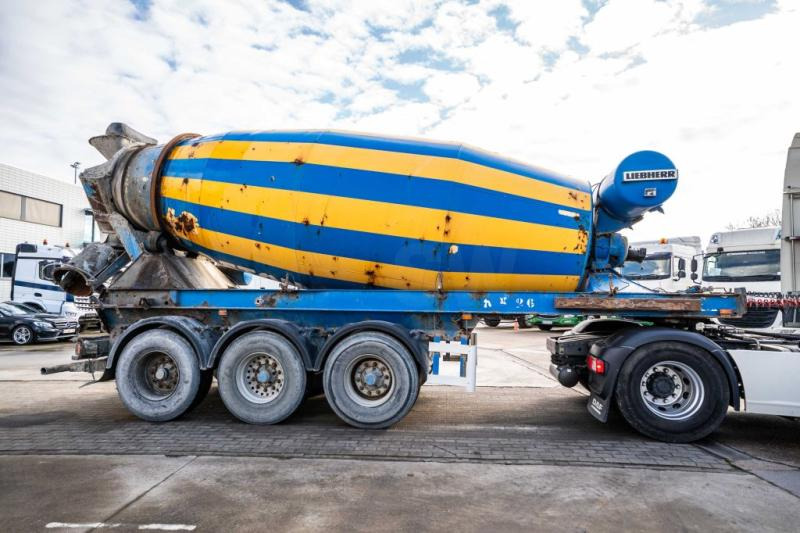 MULLER BETON MIXER/MALAXEUR/MISCHER LIEBHERR 12M3 - Betona maisītājs puspiekabe: foto 3 MULLER BETON MIXER/MALAXEUR/MISCHER LIEBHERR 12M3 - Betona maisītājs puspiekabe: foto 3