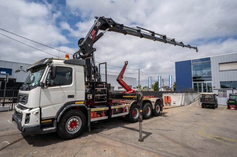 Volvo FMX 420 - HIAB 322 E - 7 HIPRO - Pacēlājs ar āķi, Kravas auto ar manipulatoru: foto 1 Volvo FMX 420 - HIAB 322 E - 7 HIPRO - Pacēlājs ar āķi, Kravas auto ar manipulatoru: foto 1