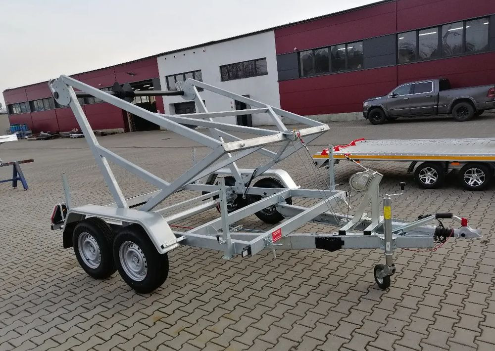 Jaunā Piekabe kabeļu vedējs Besttrailers Przyczepa kablowa DMC 2700 kg K14" dwie osie: foto 7