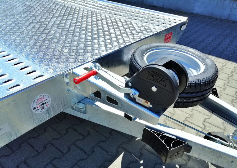 Besttrailers REBEL (Jupiter) 5,0 x2,1 2700 kg przyczepa ze skośnym fragmentem tylnym - Piekabe autovedējs: foto 5 Besttrailers REBEL (Jupiter) 5,0 x2,1 2700 kg przyczepa ze skośnym fragmentem tylnym - Piekabe autovedējs: foto 5