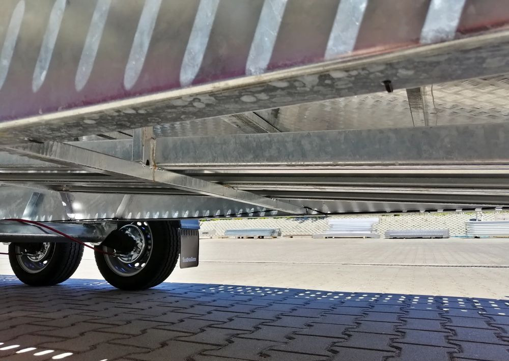 Jaunā Piekabe autovedējs Besttrailers REBEL (Jupiter) 5,0 x2,1 2700 kg przyczepa ze skośnym fragmentem tylnym: foto 11