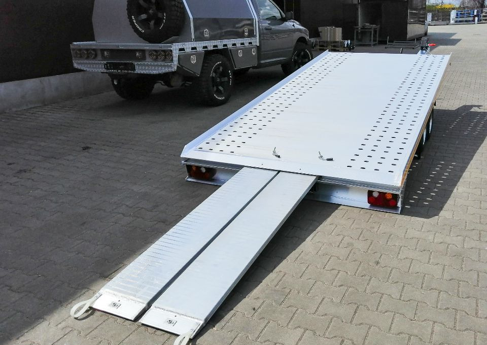 Jaunā Piekabe autovedējs Besttrailers SONDA II ALU LED 3M: foto 11