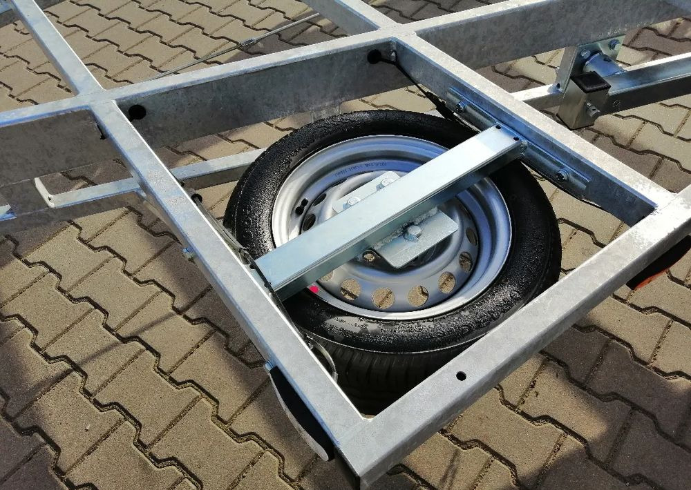 Besttrailers TINY HOUSE (Domki mobilne) 7,2x2,45 m DMC 3500 kg, 2 osie, 13", 4 podpory - Piekabe šasija: foto 3 Besttrailers TINY HOUSE (Domki mobilne) 7,2x2,45 m DMC 3500 kg, 2 osie, 13", 4 podpory - Piekabe šasija: foto 3