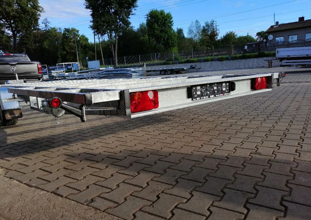 Jaunā Piekabe šasija Besttrailers TINY HOUSE (Domki mobilne) 7,2x2,45 m DMC 3500 kg, 2 osie, 13", 4 podpory: foto 7