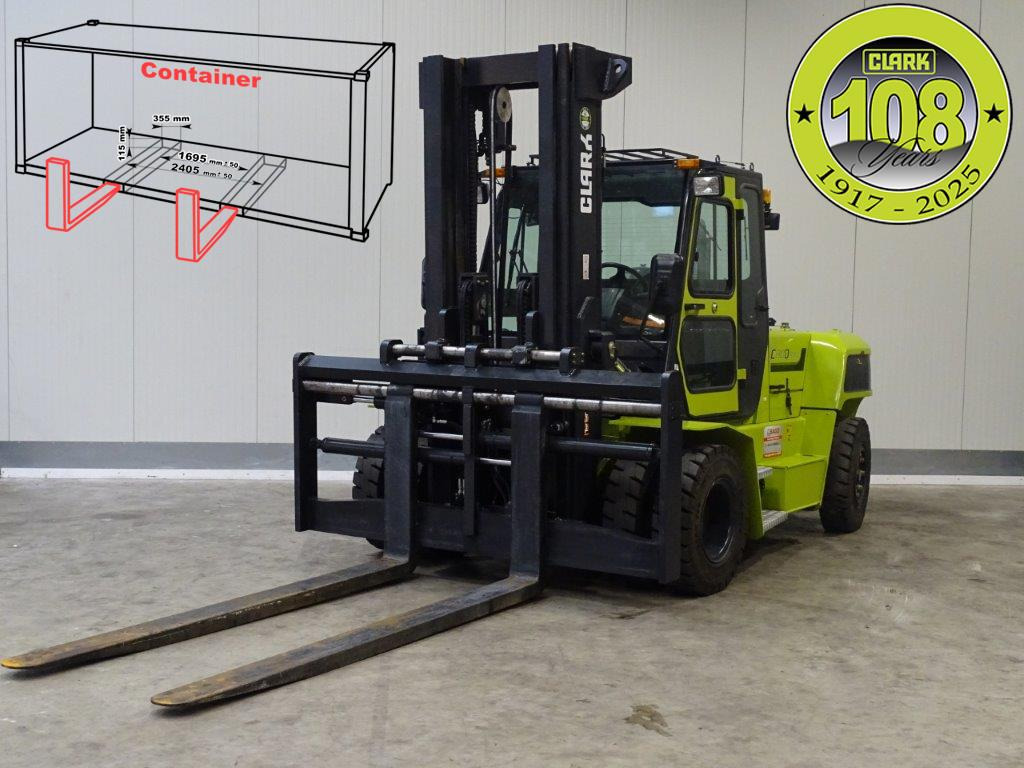 Clark C80D900 - Empty Containers Handler - Dīzeļiekrāvējs: foto 1 Clark C80D900 - Empty Containers Handler - Dīzeļiekrāvējs: foto 1