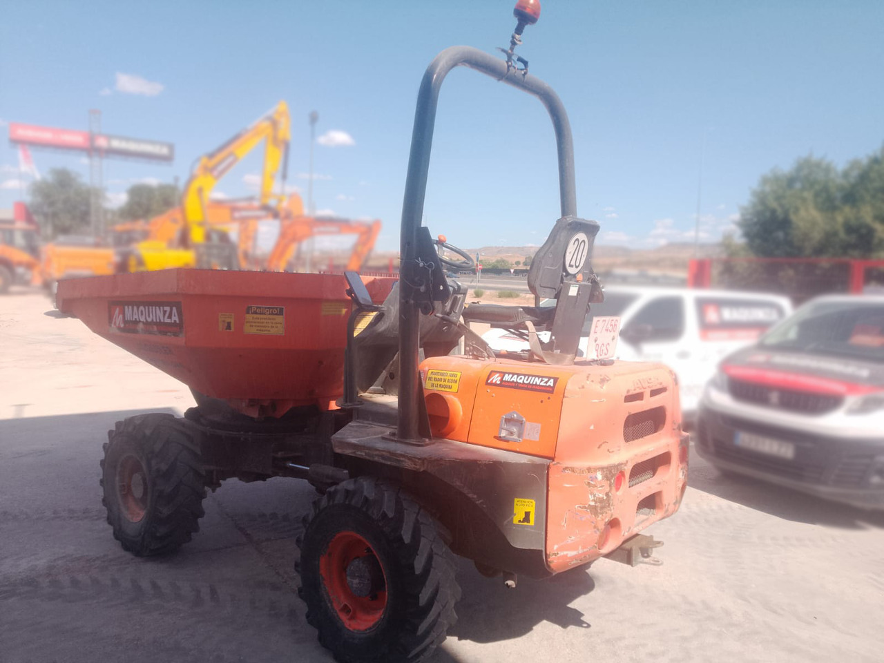 AUSA D350 AHG - Mini pašizgāzējs: foto 4 AUSA D350 AHG - Mini pašizgāzējs: foto 4