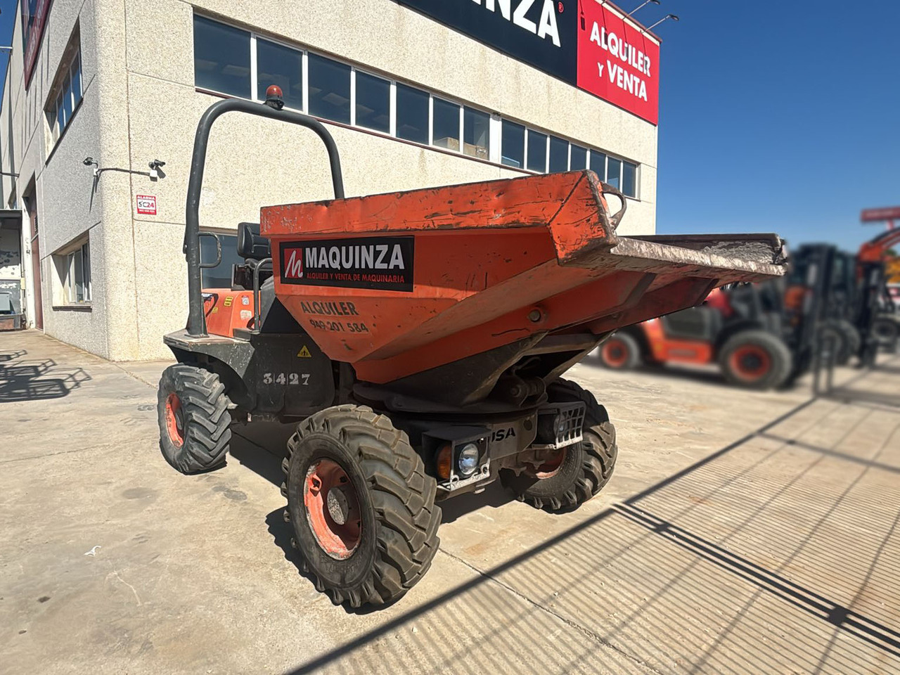AUSA D350 AHG - Mini pašizgāzējs: foto 5 AUSA D350 AHG - Mini pašizgāzējs: foto 5