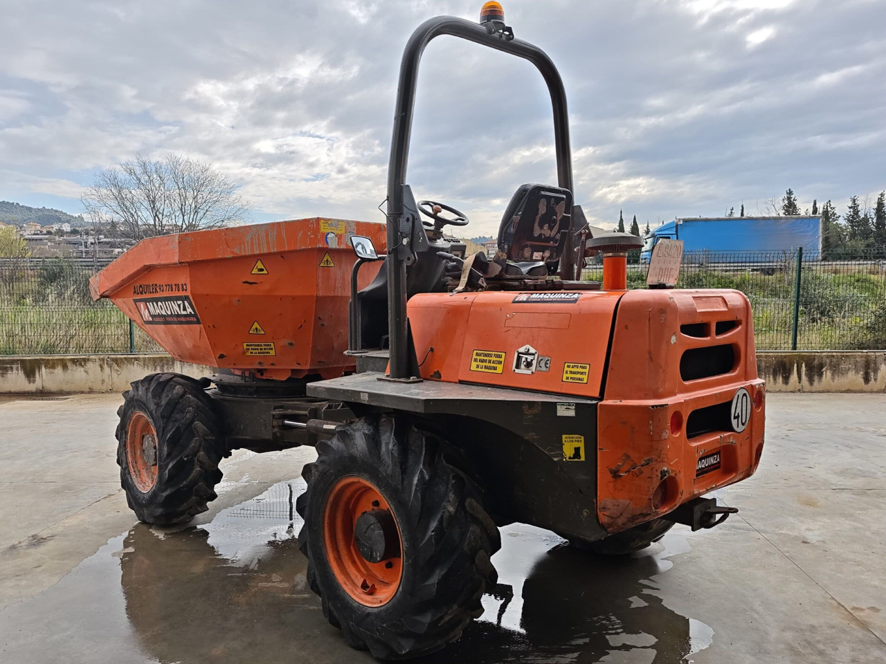 AUSA D600APG - Mini pašizgāzējs: foto 4 AUSA D600APG - Mini pašizgāzējs: foto 4