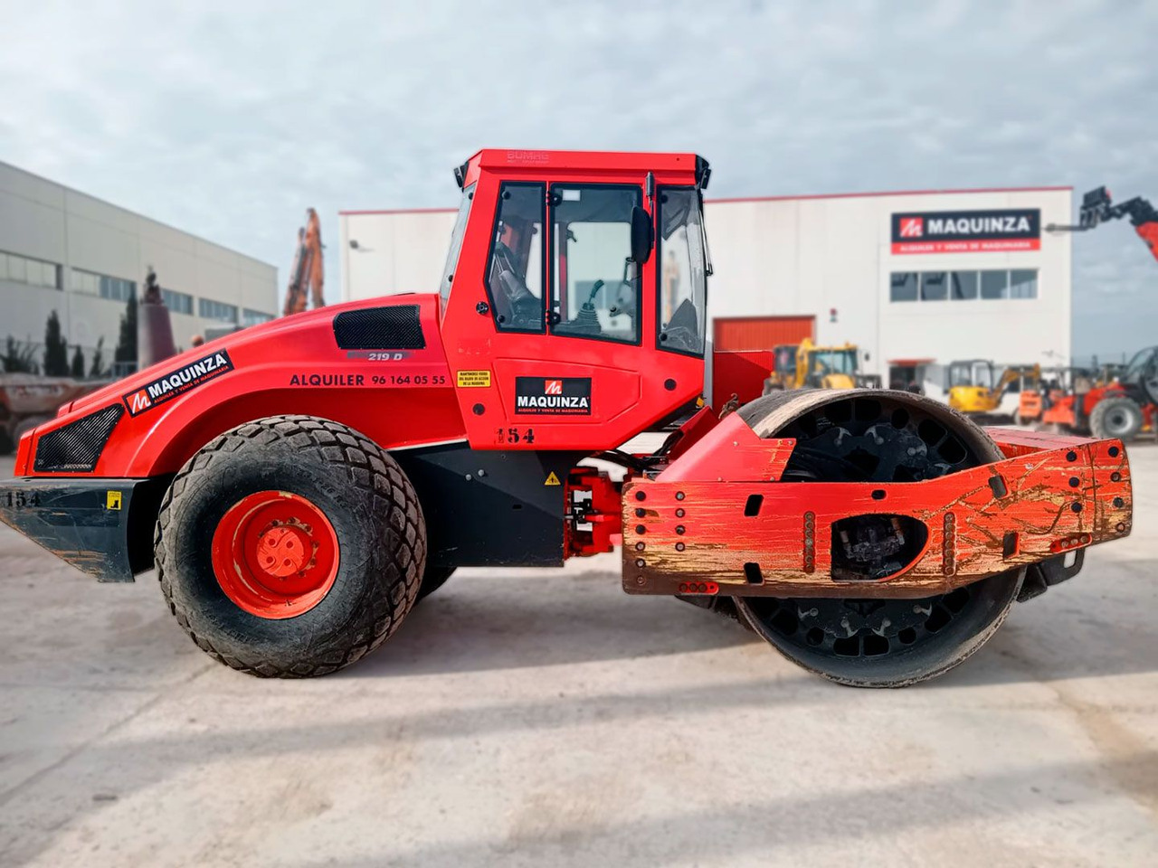 BOMAG BW219D4 - Vibrorullis: foto 1 BOMAG BW219D4 - Vibrorullis: foto 1