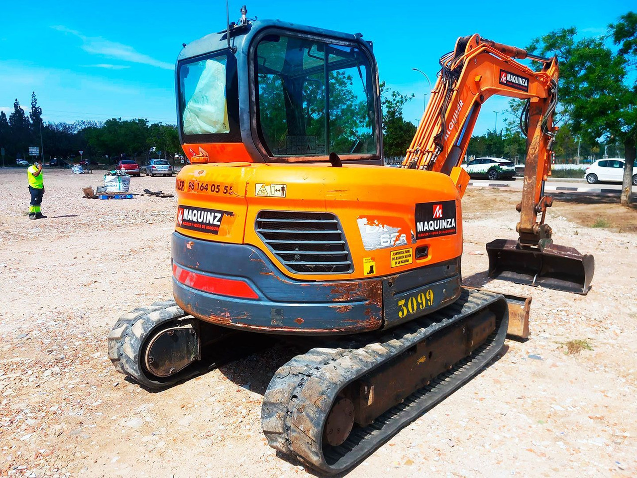 DOOSAN DX62R-3 - Mini-ekskavators: foto 5 DOOSAN DX62R-3 - Mini-ekskavators: foto 5