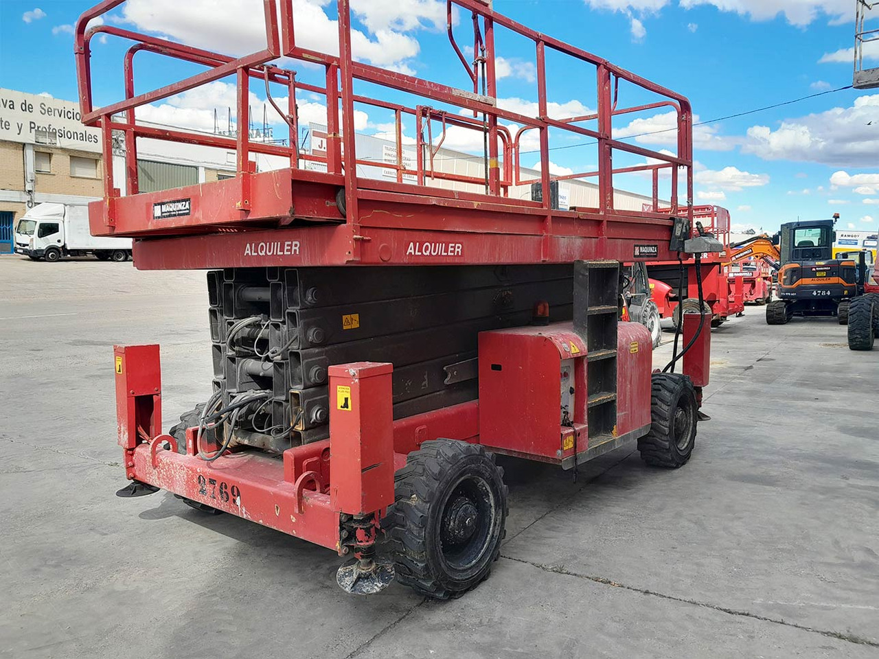 HAULOTTE H18SX - Šķērveida pacēlājs: foto 4 HAULOTTE H18SX - Šķērveida pacēlājs: foto 4