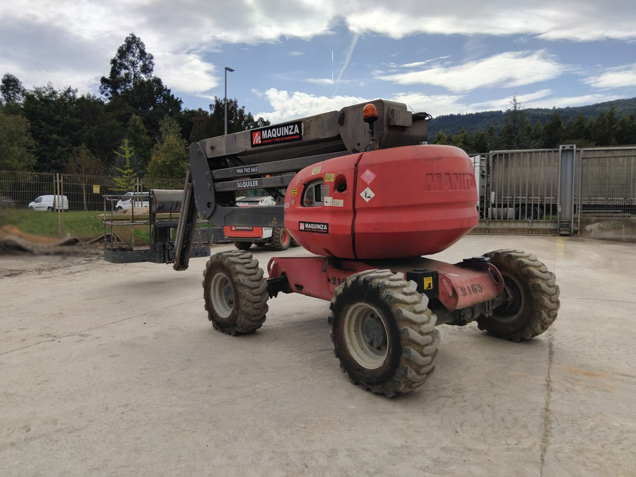 Izlices pacēlājs MANITOU 160ATJ EJE OSCILANTE: foto 6