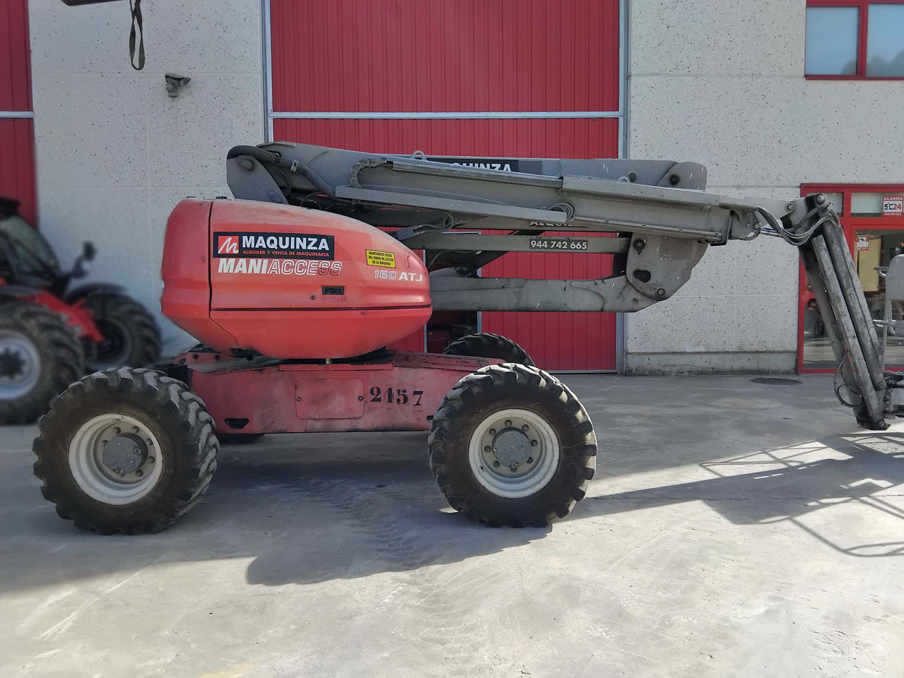 MANITOU 160ATJ EJE OSCILANTE - Izlices pacēlājs: foto 3 MANITOU 160ATJ EJE OSCILANTE - Izlices pacēlājs: foto 3