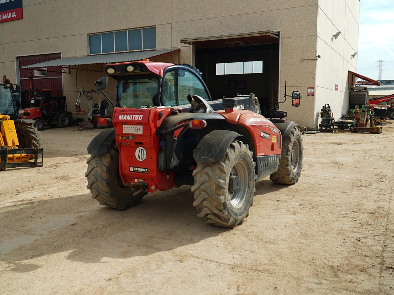 MANITOU MLT733.115 - Teleskopiskais iekrāvējs: foto 5 MANITOU MLT733.115 - Teleskopiskais iekrāvējs: foto 5