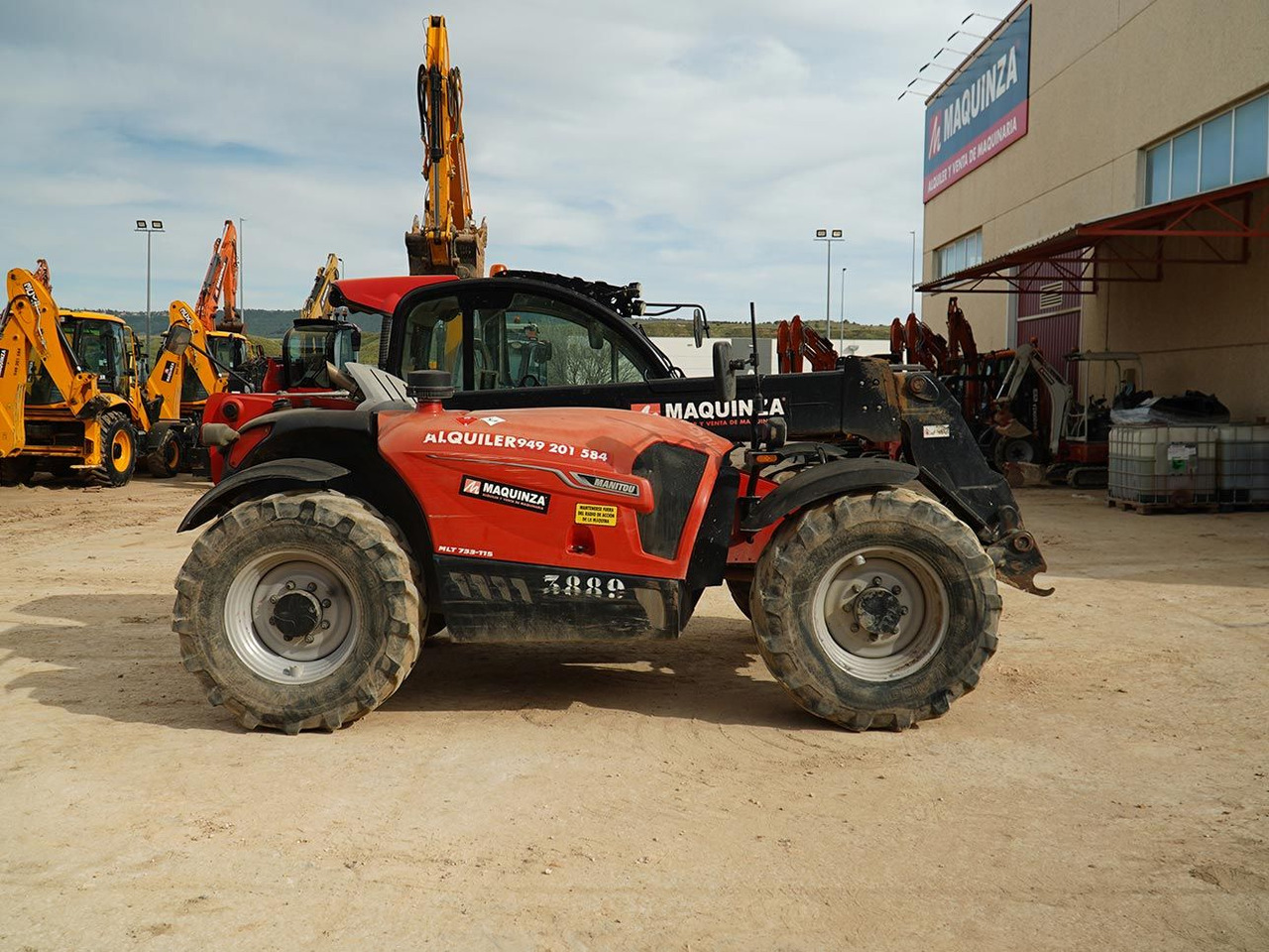 MANITOU MLT733.115 - Teleskopiskais iekrāvējs: foto 4 MANITOU MLT733.115 - Teleskopiskais iekrāvējs: foto 4