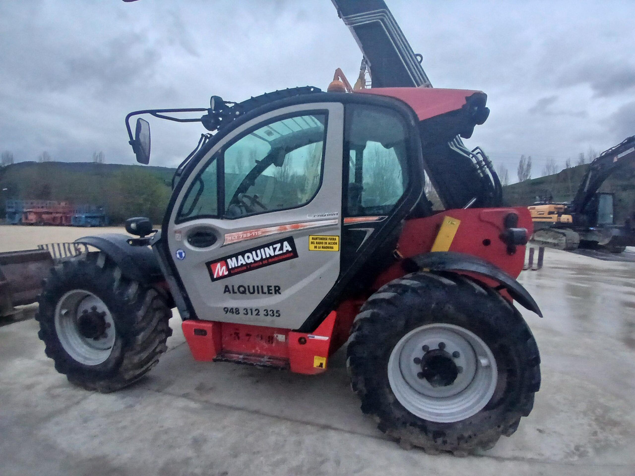 MANITOU MLT733.115 - Teleskopiskais iekrāvējs: foto 1 MANITOU MLT733.115 - Teleskopiskais iekrāvējs: foto 1