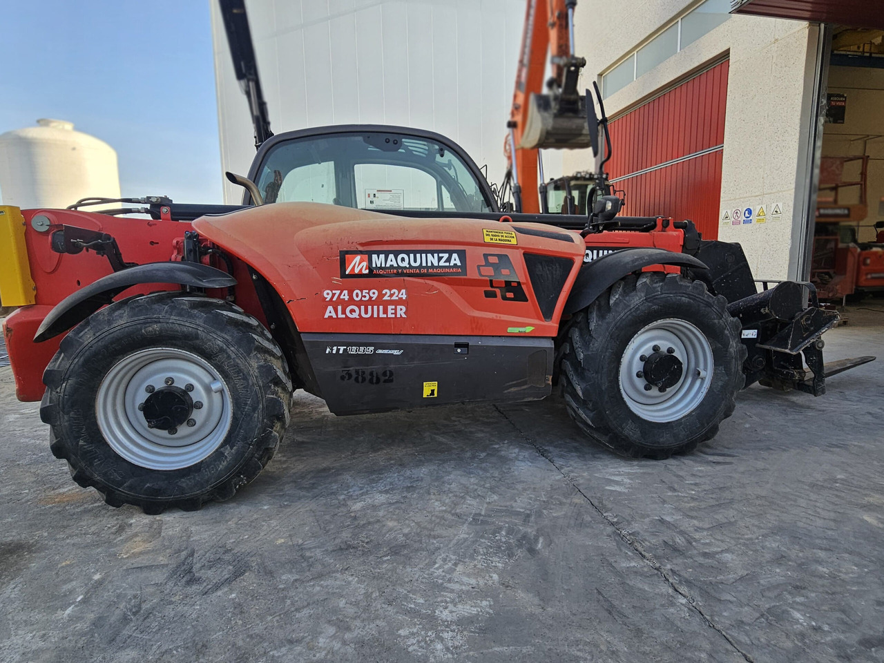 MANITOU MT1335 EASY 75D - Teleskopiskais iekrāvējs: foto 2 MANITOU MT1335 EASY 75D - Teleskopiskais iekrāvējs: foto 2