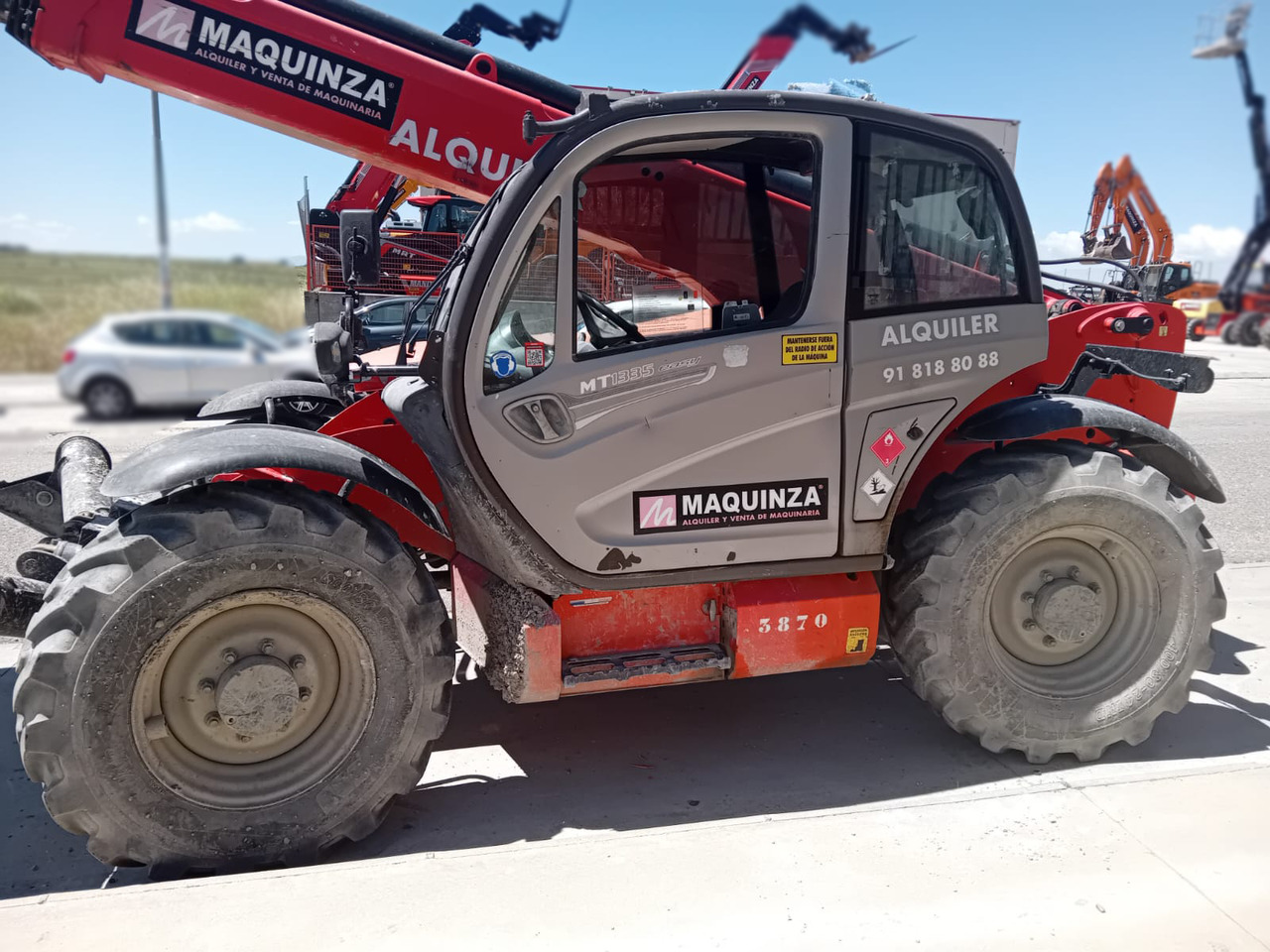 MANITOU MT1335 EASY 75D - Teleskopiskais iekrāvējs: foto 1 MANITOU MT1335 EASY 75D - Teleskopiskais iekrāvējs: foto 1